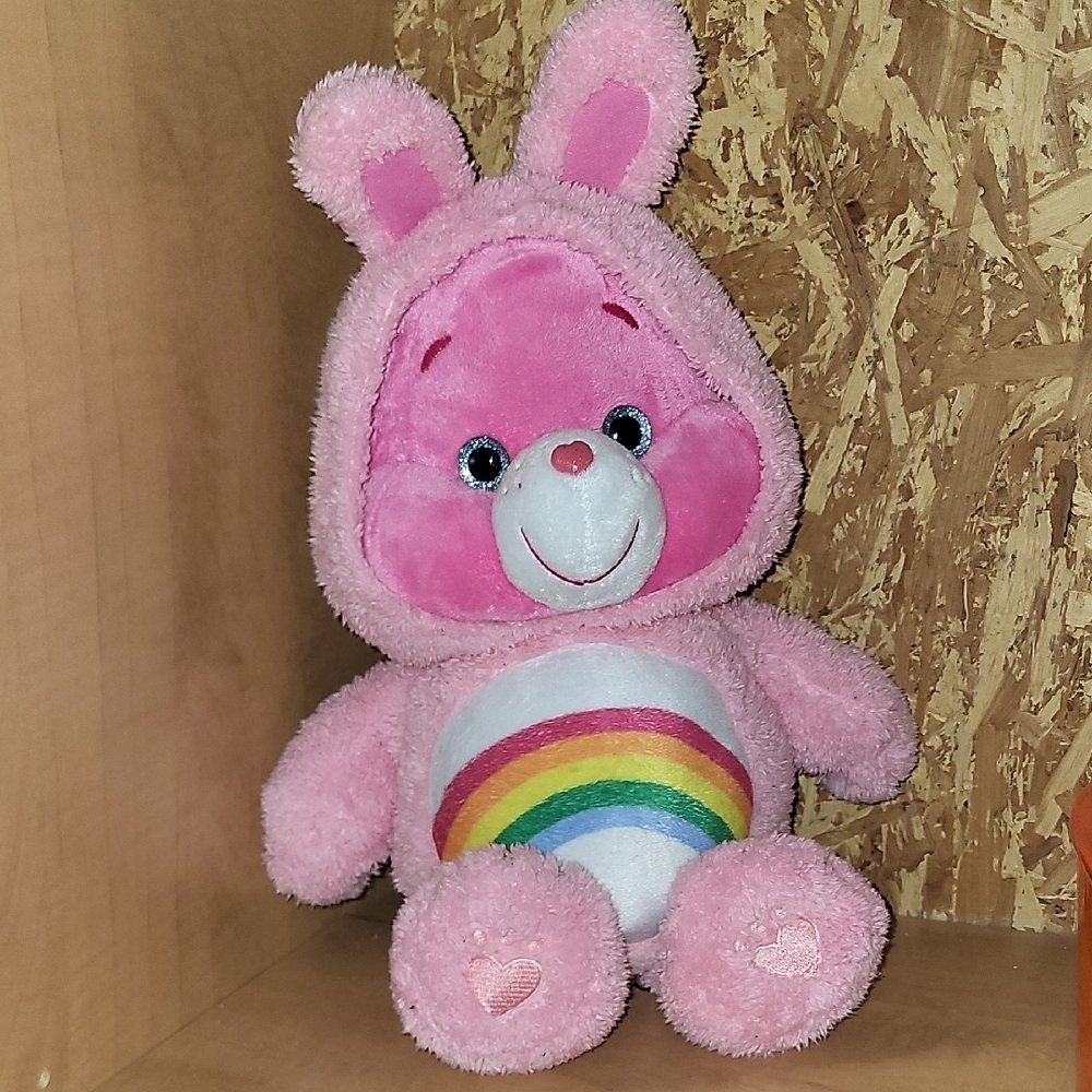 Pink Plush Bunny Toy